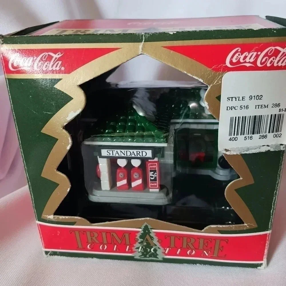 Collectible cocacola lot of 9 pcs christmas  ornaments